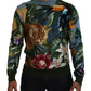 Dolce & Gabbana Jungle Embroidered Wool Silk Sweater