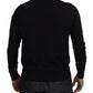 Dolce & Gabbana Elegant Black Cashmere Cardigan Sweater