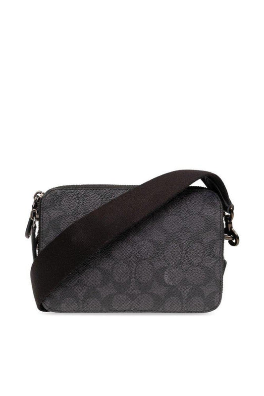 Coach Charter Logo Printed Crossbody Bag