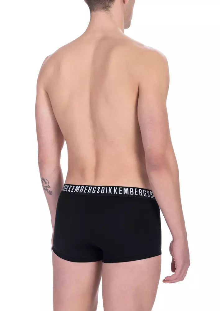 Bikkembergs Black Cotton Men's Trunk