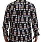 Dolce & Gabbana Elegant Silk Casual Long Sleeve Shirt