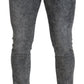 Dolce & Gabbana Elegant Grey Skinny Jeans