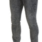 Dolce & Gabbana Elegant Grey Skinny Jeans