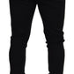 Dolce & Gabbana Elegant Black Jogger Pants in Luxe Wool Blend