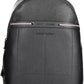 Tommy Hilfiger Black Polyethylene Men Backpack