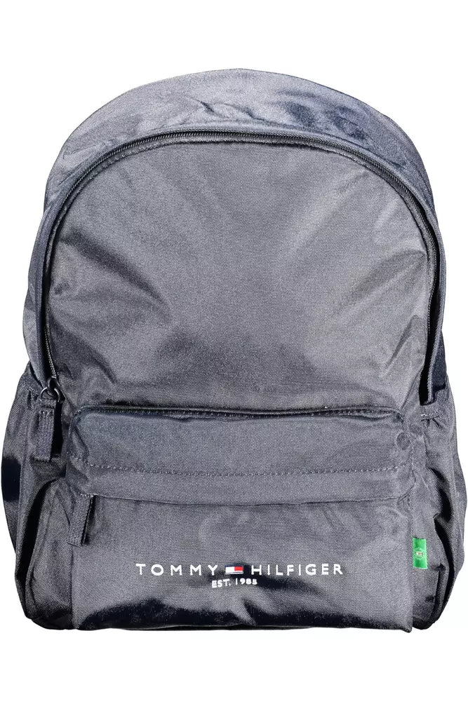 Tommy Hilfiger Blue Polyester Men Backpack