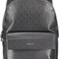 Calvin Klein Black Polyester Men Backpack