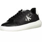 Calvin Klein Black Leather Men Sneaker