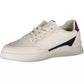 Tommy Hilfiger White Leather Men Sneaker