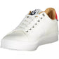 Napapijri White Polyester Mens Sneaker