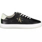 Calvin Klein Black Polyester Men Sneaker