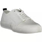 Calvin Klein White Cotton Men Sneaker