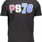 Plein Sport Black Cotton Men T-Shirt