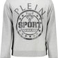 Plein Sport Gray Cotton Men Sweater