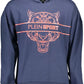 Plein Sport Blue Cotton Men Sweater