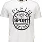 Plein Sport White Cotton Men T-Shirt