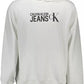 Calvin Klein White Cotton Men Sweater