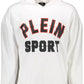 Plein Sport White Cotton Men Sweater