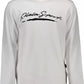 Plein Sport White Cotton Men Sweater