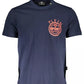 Plein Sport Blue Cotton Mens TShirt