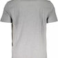 Plein Sport Gray Cotton Men T-Shirt