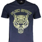 Plein Sport Blue Cotton Men T-Shirt