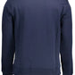 Plein Sport Blue Cotton Men Sweater