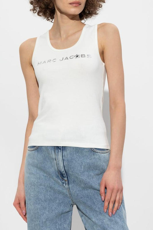 Marc Jacobs Sequin Embellished Daisy Tank Top