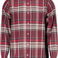 Gant Red Cotton Men Shirt