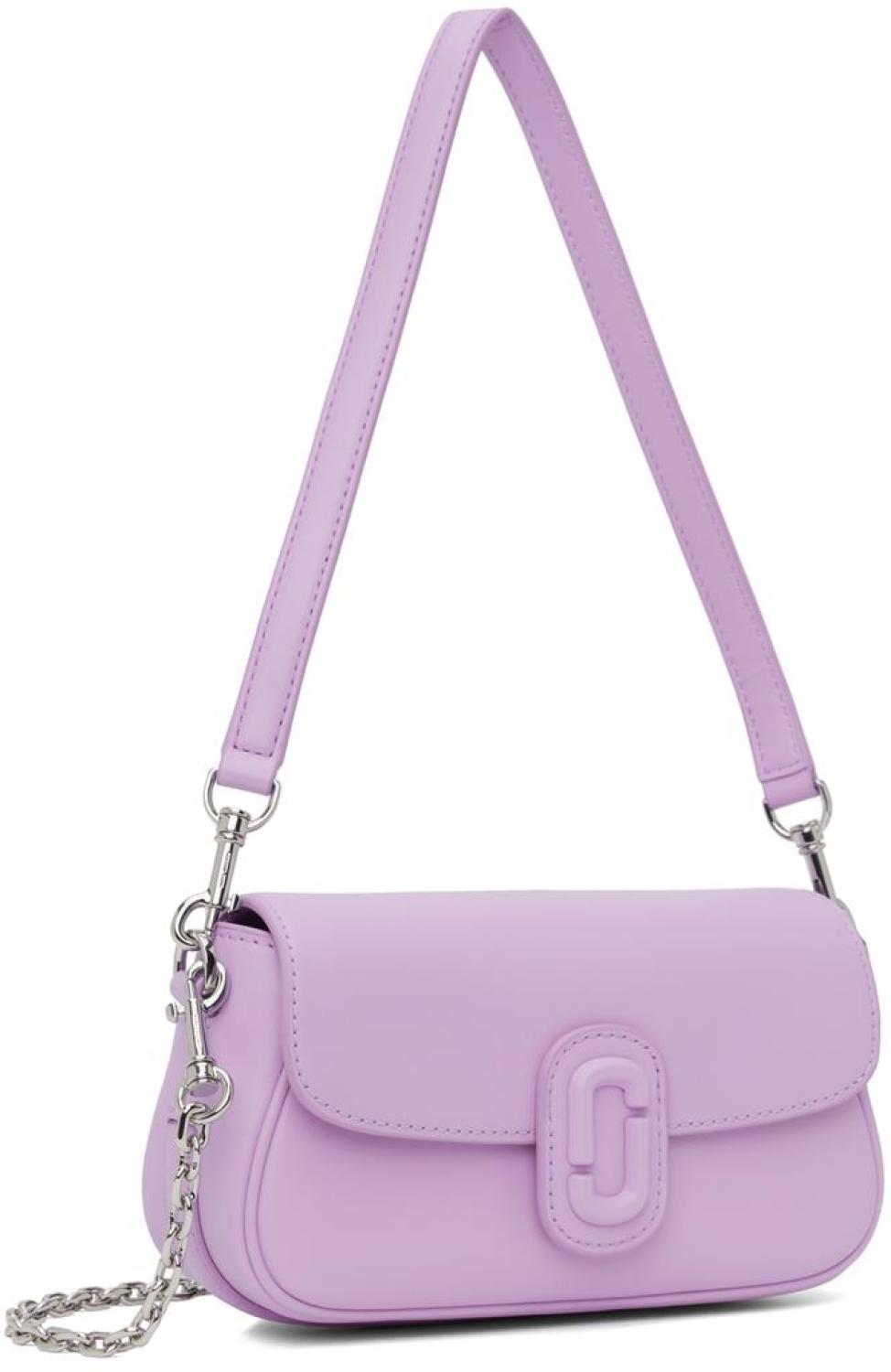 Purple 'The Clover' Shoulder Bag