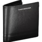 Tommy Hilfiger Black Leather Men Wallet