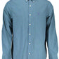 Gant Blue Cotton Men Shirt