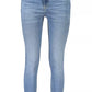 Calvin Klein Light Blue Cotton Women Jeans