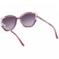 Guess Jeans Chic Purple Square Frame Sunglasses