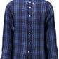 Gant Blue Cotton Men Shirt