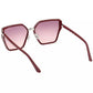 Guess Jeans Hexagonal Chic Pink Sunglasses