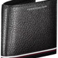 Tommy Hilfiger Black Leather Men Wallet