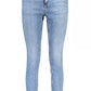 Calvin Klein Light Blue Cotton Women Jeans