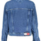 Tommy Hilfiger Blue Cotton Women Jacket