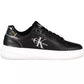 Calvin Klein Black Leather Women Sneaker