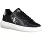 Calvin Klein Black Leather Women Sneaker