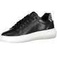 Calvin Klein Black Leather Women Sneaker