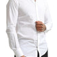 Dolce & Gabbana Elegant White Cotton Martini Dress Shirt