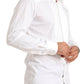 Dolce & Gabbana Elegant White Slim Fit Cotton Dress Shirt