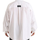 Dolce & Gabbana Elegant White Cotton Formal Shirt