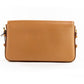 Burberry Grace Small Nutmeg Smooth Leather Flap Crossbody Clutch Handbag Purse