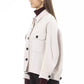 Alpha Studio White Wool Women Blazer