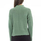 Alpha Studio Green Wool Women Sweater