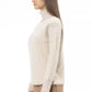 Alpha Studio Beige Alpaca Women Sweater