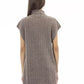 Alpha Studio Brown Wool Women Sweater